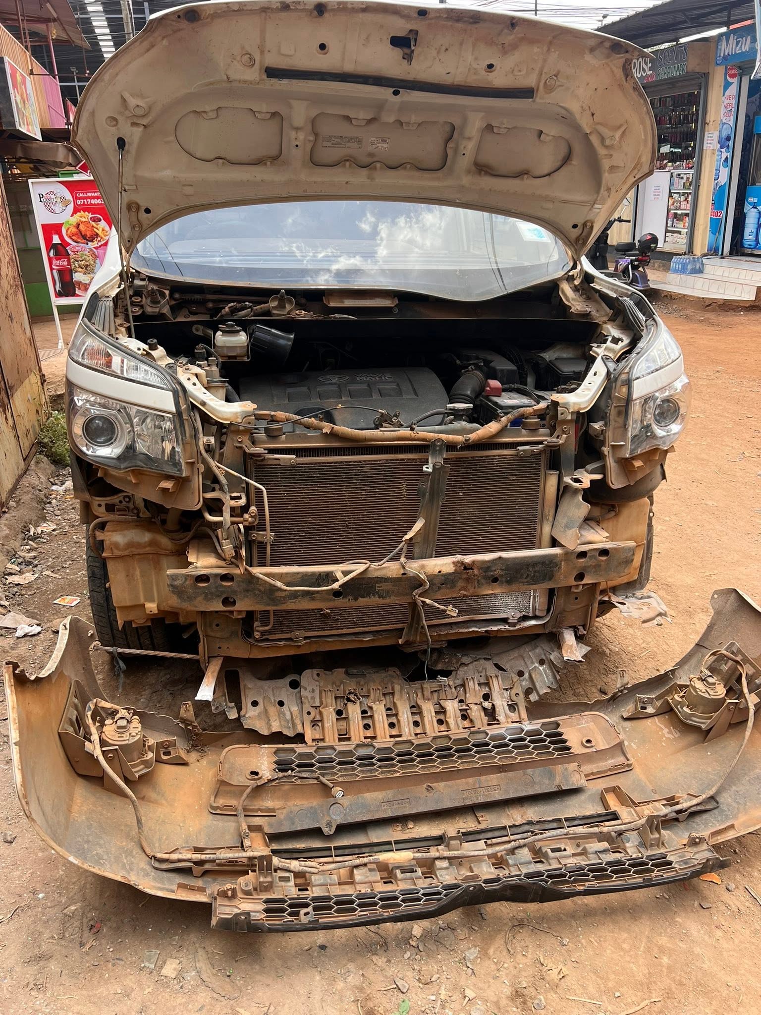 Car after respray